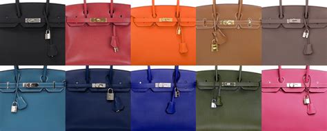 Hermes bag Birkin colors